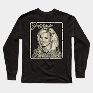 Jessica Simpson i love you vintage design on top Long Sleeve T-Shirt